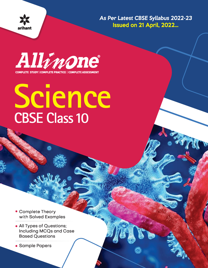 All in One Science subject CBSE Class 10th as per latest cbse syllabus 2022-23