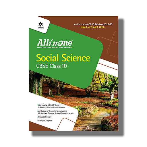All in One Social Science CBSE Class 10th 2022-23 Edition