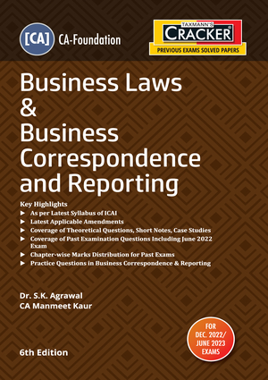 Business Laws & Business Correspondence and Reporting By Manmeet Kaur S.K. Agrawal 6th edition