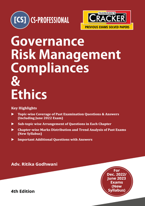 Taxmann Cracker | Governance Risk Management Compliances & Ethics | Virtual Book New Syllabus 2022