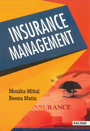 Insurance Management For M.Com 3rd Sem. By Monika Mittal & Reena Matta Edition 2020