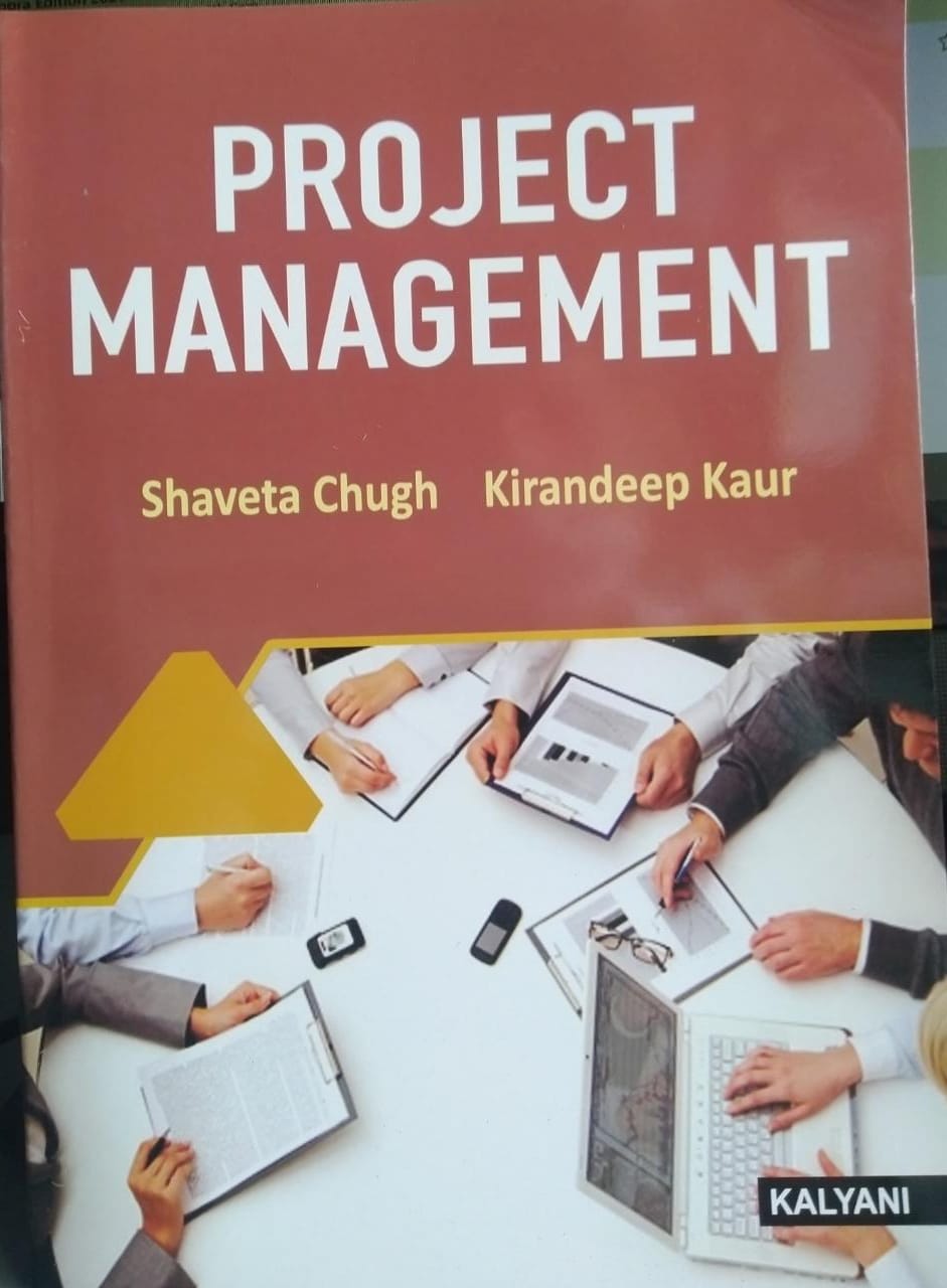Kalyani Project Management for BBA., 4th Sem., (P.U.) by Sheveta Chugh Edition 2021